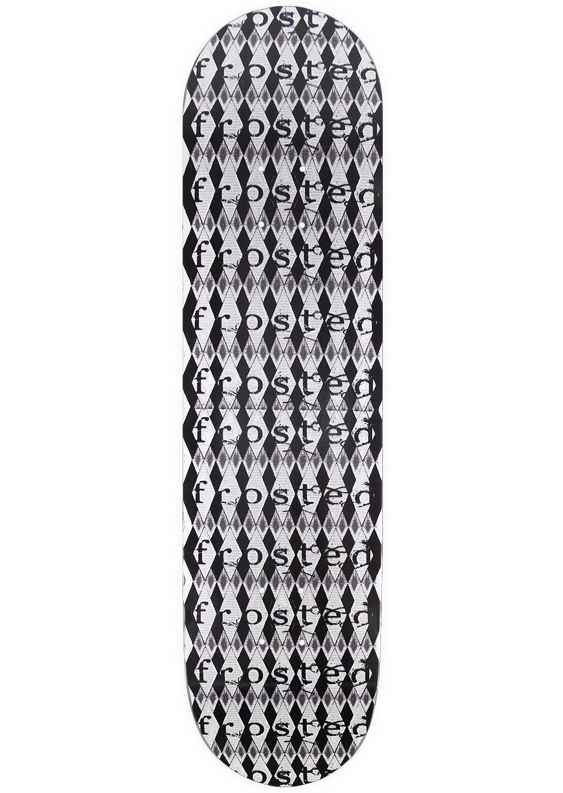 Frosted Unisex Diamond Graphic Skateboard Deck