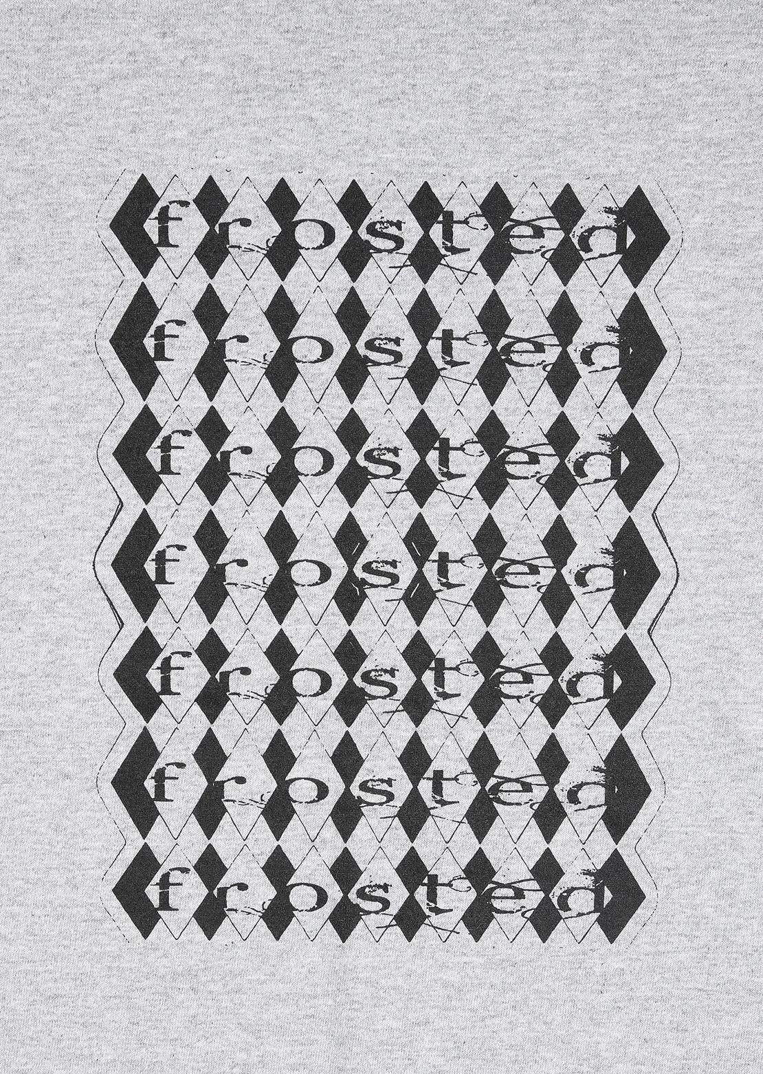 Frosted Unisex Diamond Graphic T-Shirt