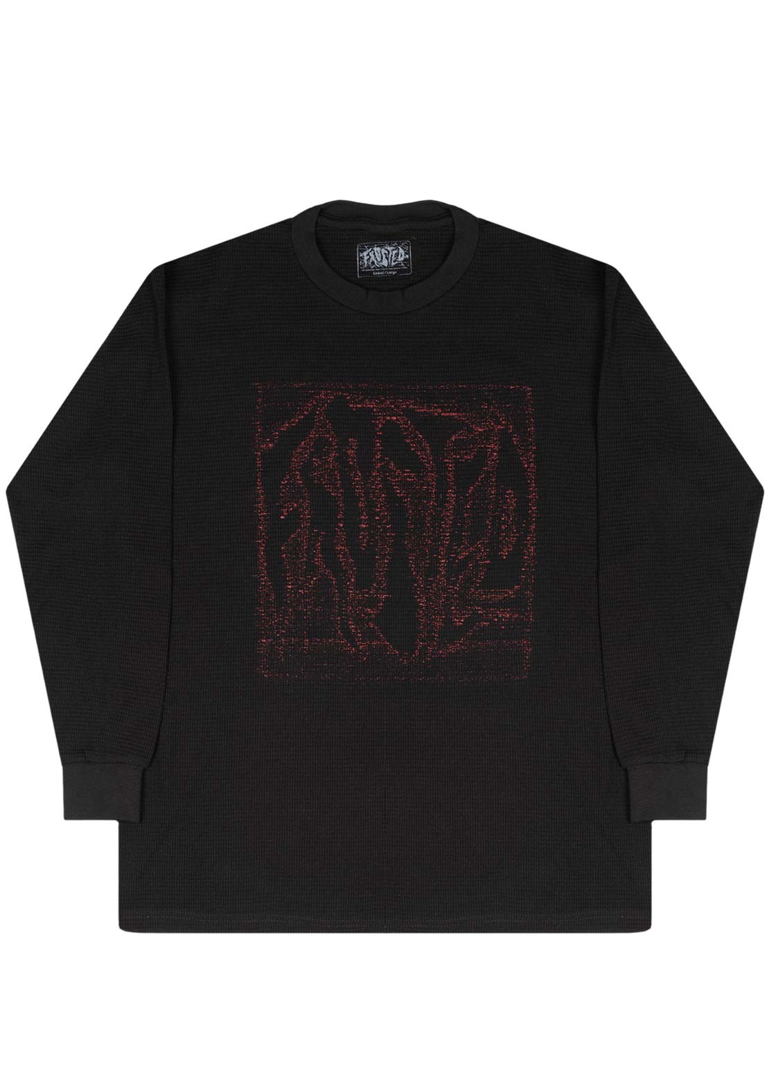 Frosted Unisex Dusty Waffle Long Sleeve