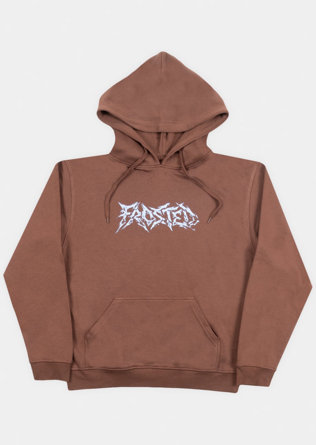Frosted Unisex Frostbite Hood Brown