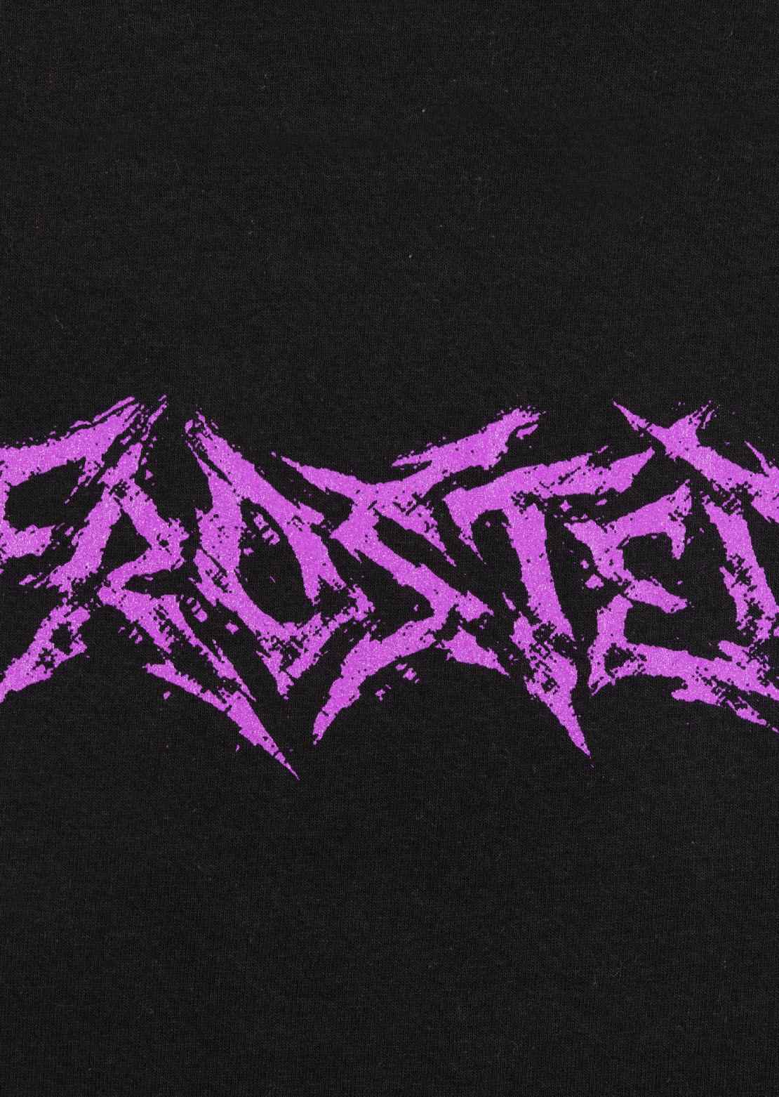 Frosted Unisex Frostbite T-Shirt Black