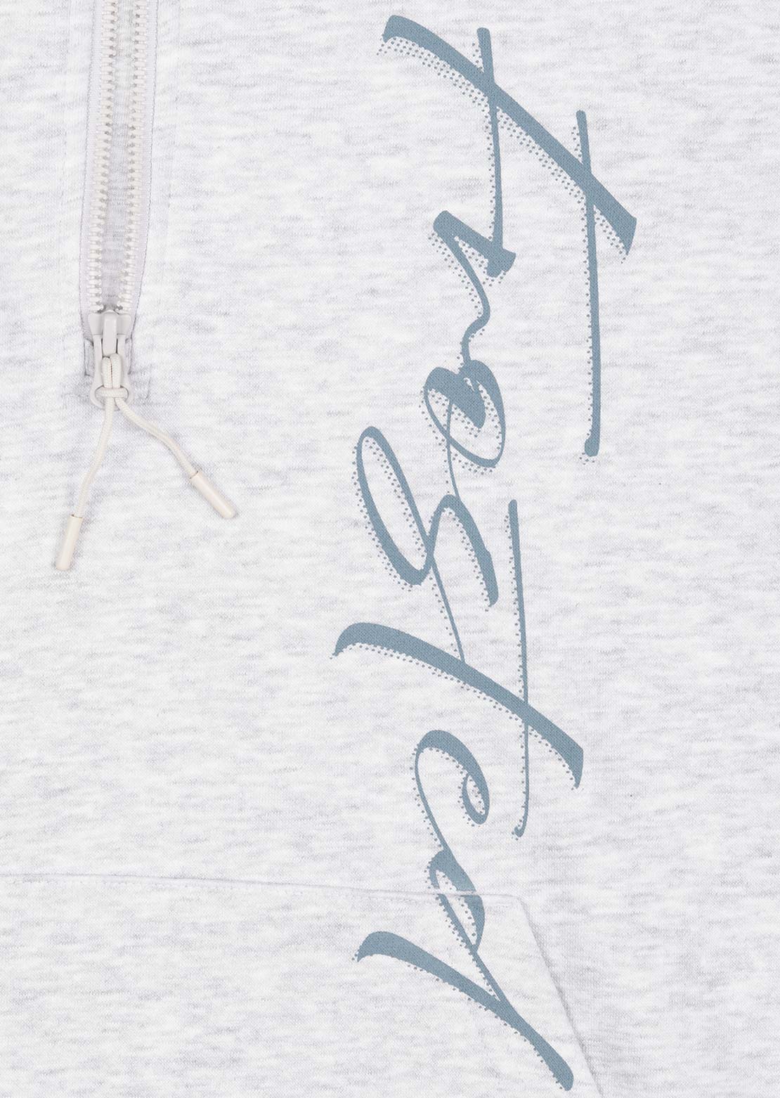 Frosted Unisex Graphic 1/4 Zip Hood