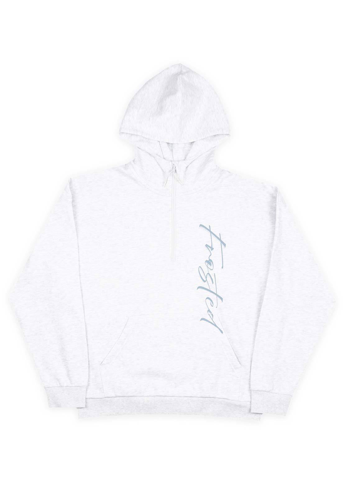 Frosted Unisex Graphic 1/4 Zip Hood
