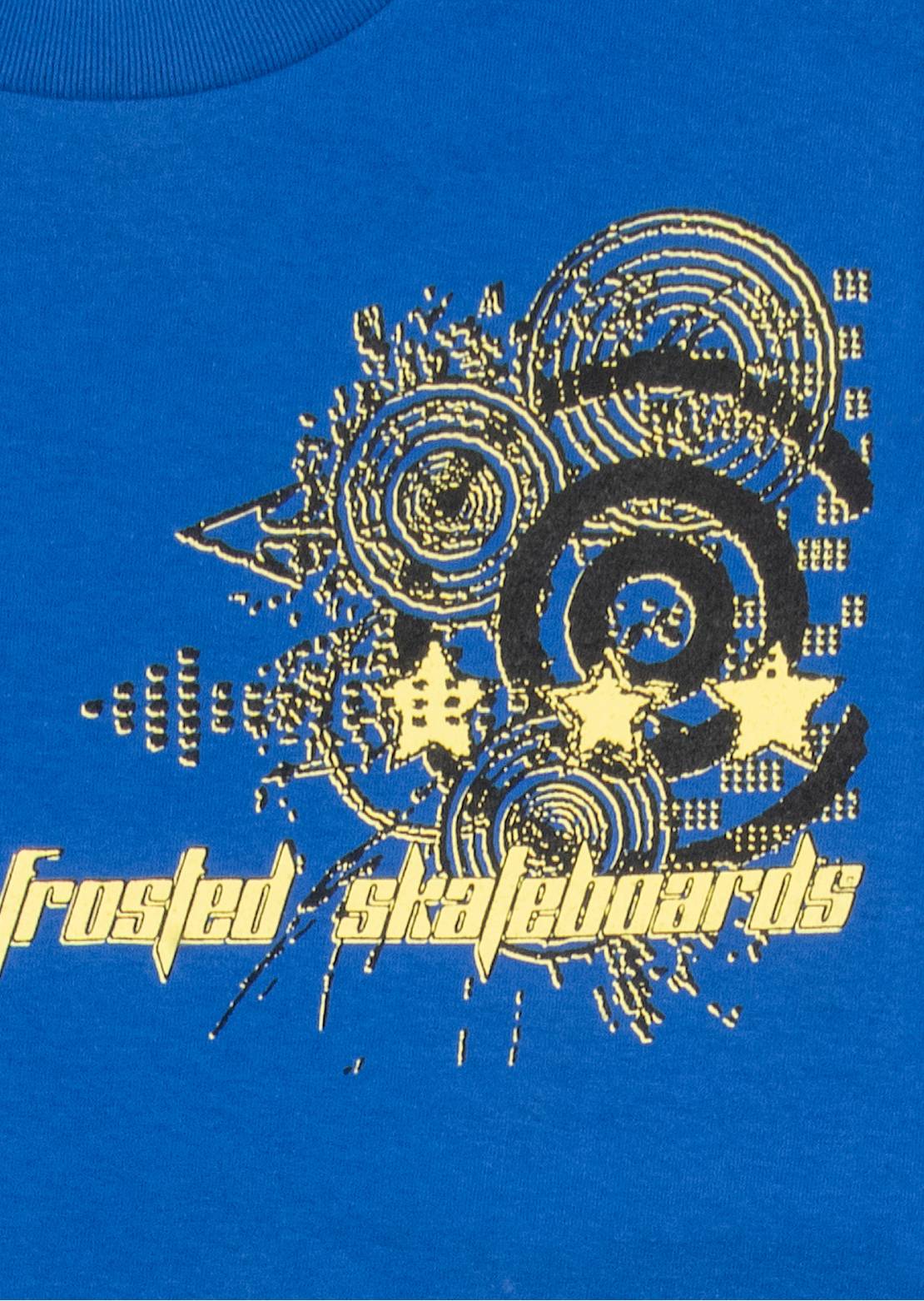 Frosted Unisex Rockstah T-Shirt Blue