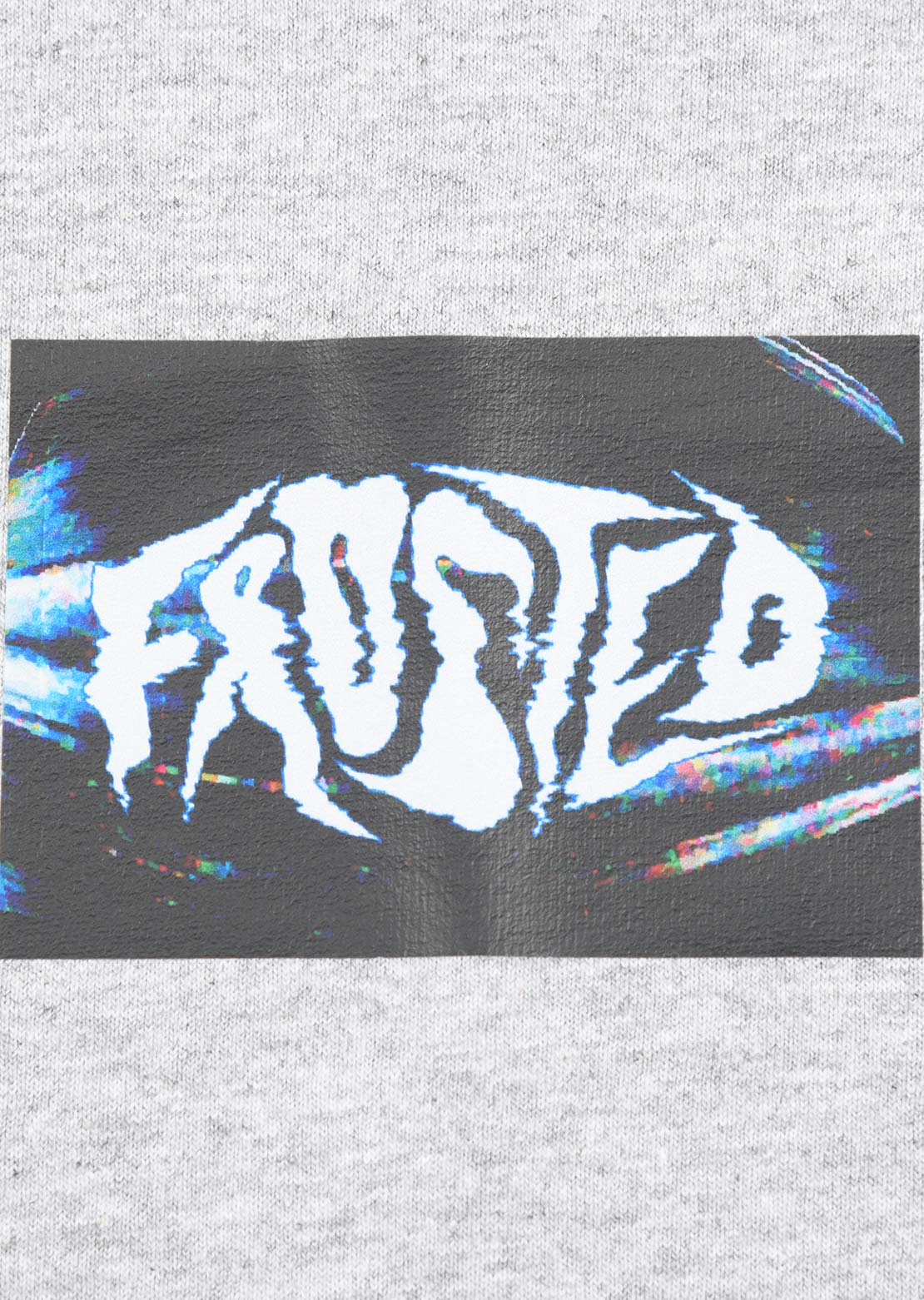 Frosted Unisex Static Logo T-shirt Heather Grey