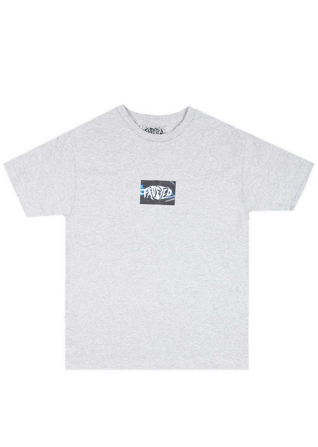 Frosted Unisex Static Logo T-shirt Heather Grey