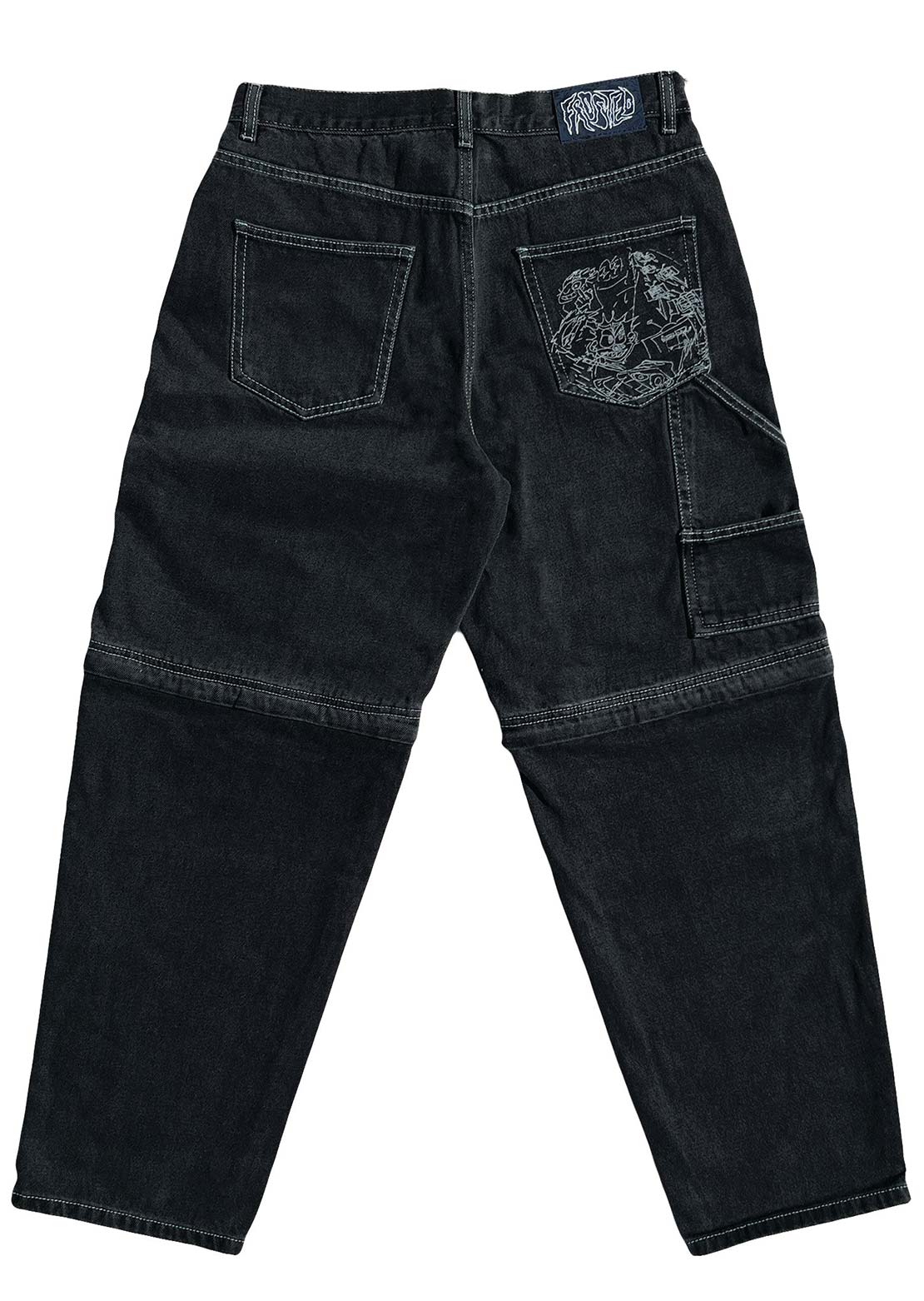 Frosted Unisex Transformer Pants