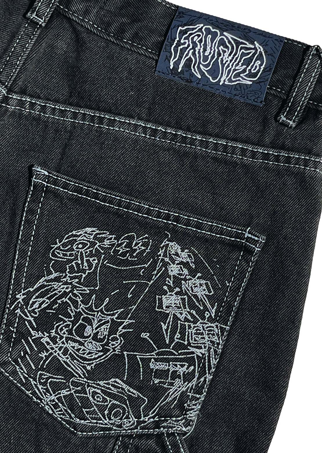 Frosted Unisex Transformer Pants