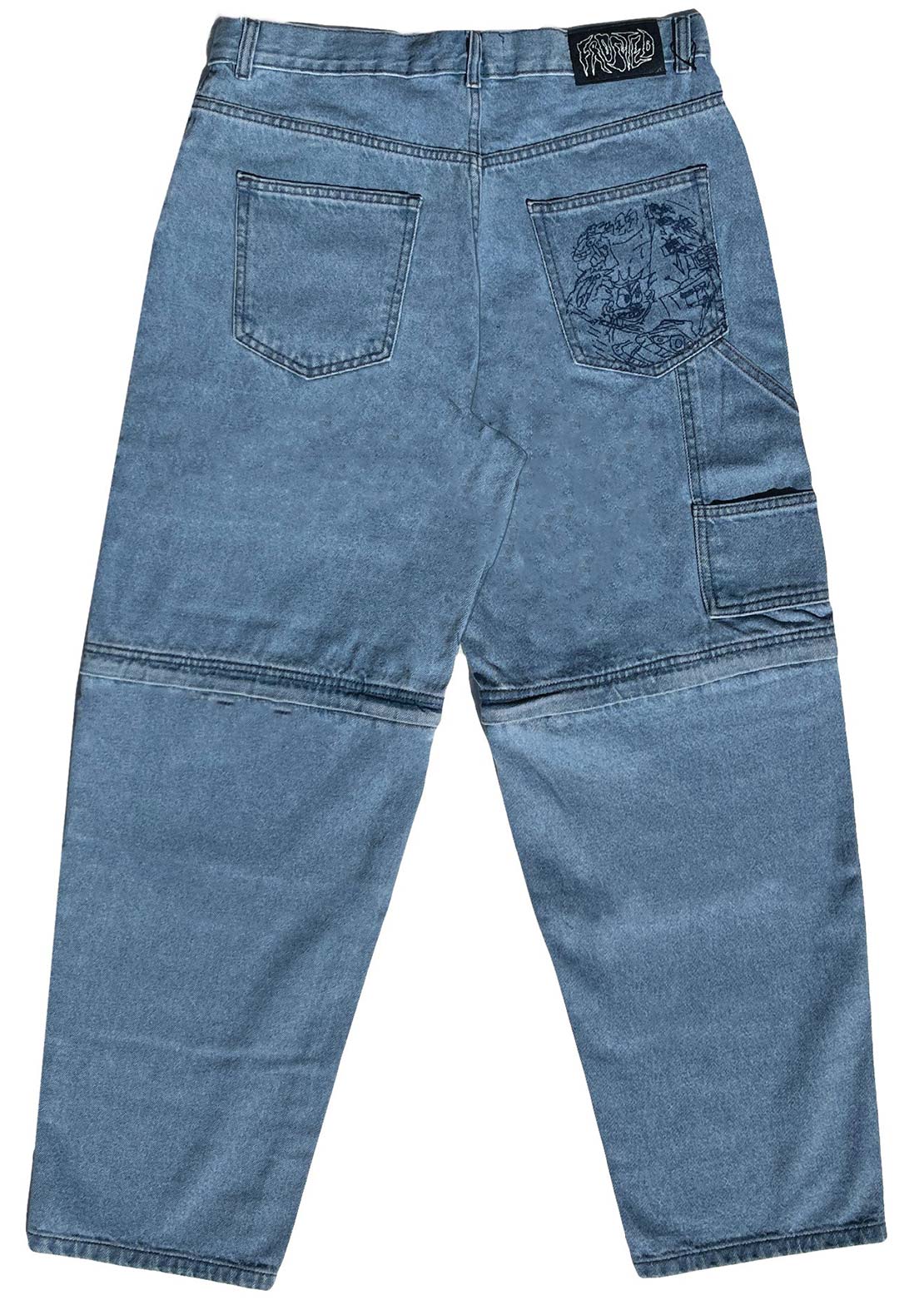 Frosted Unisex Transformer Pants