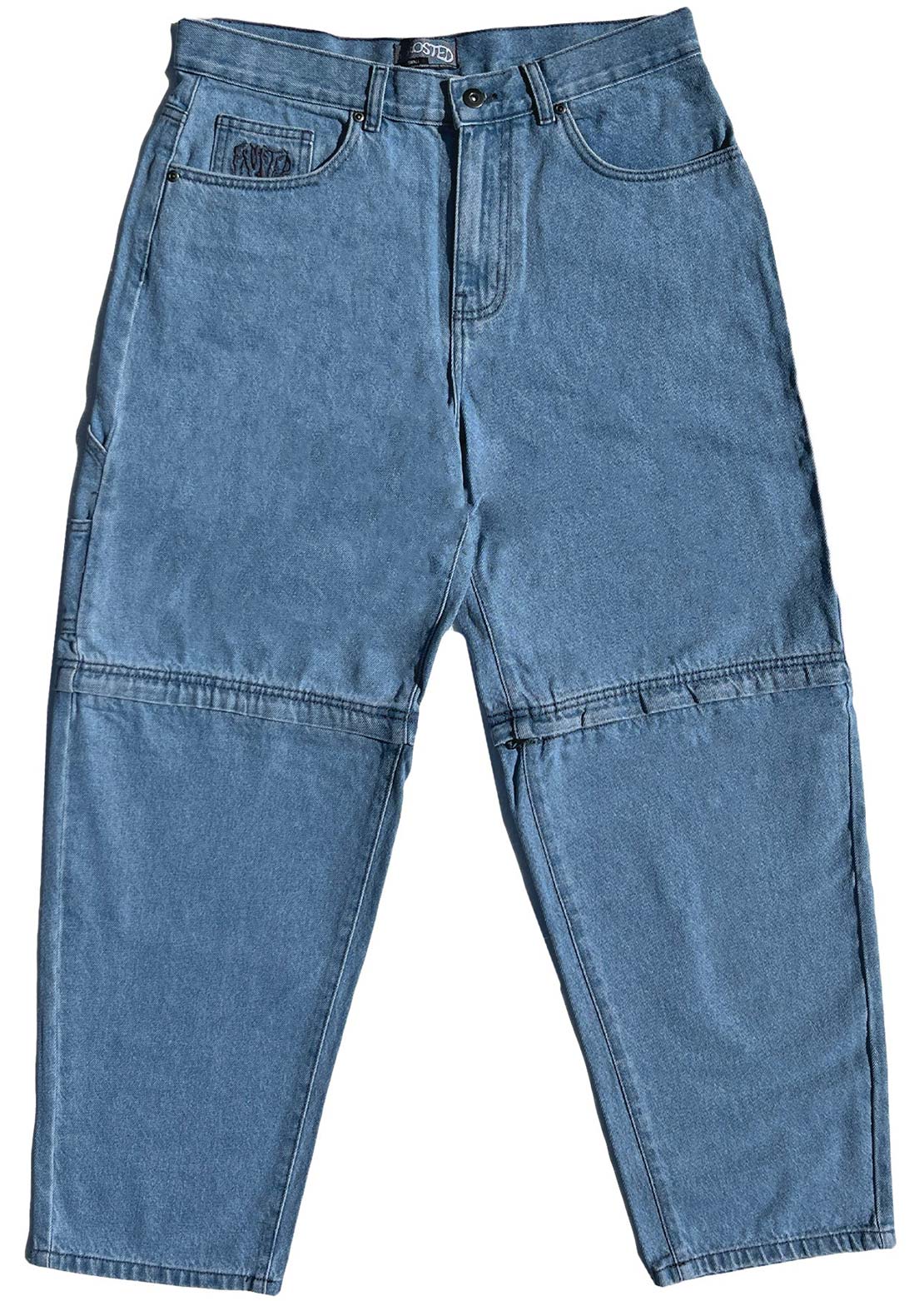 Frosted Unisex Transformer Pants
