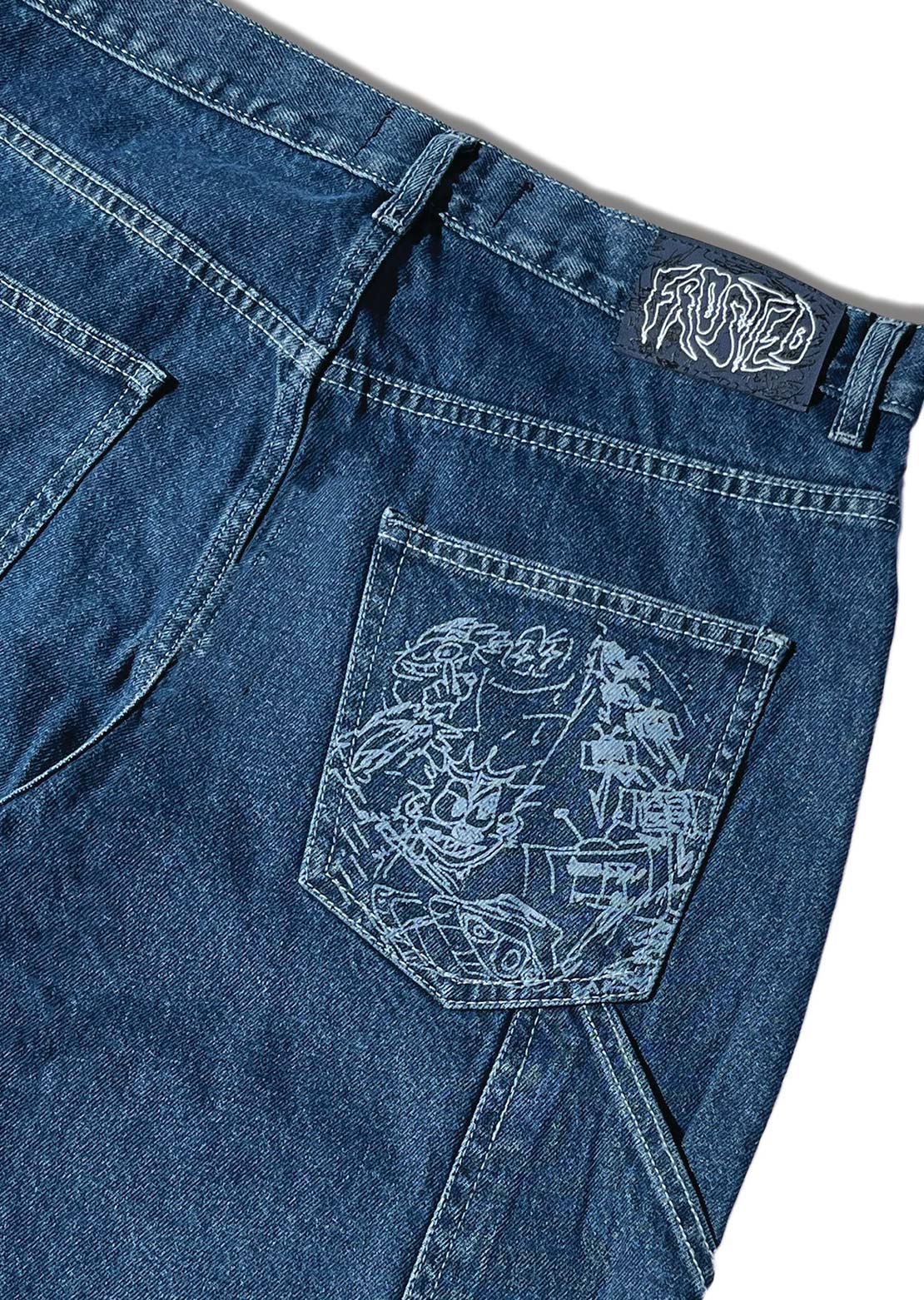 Frosted Unisex Transformer Pants