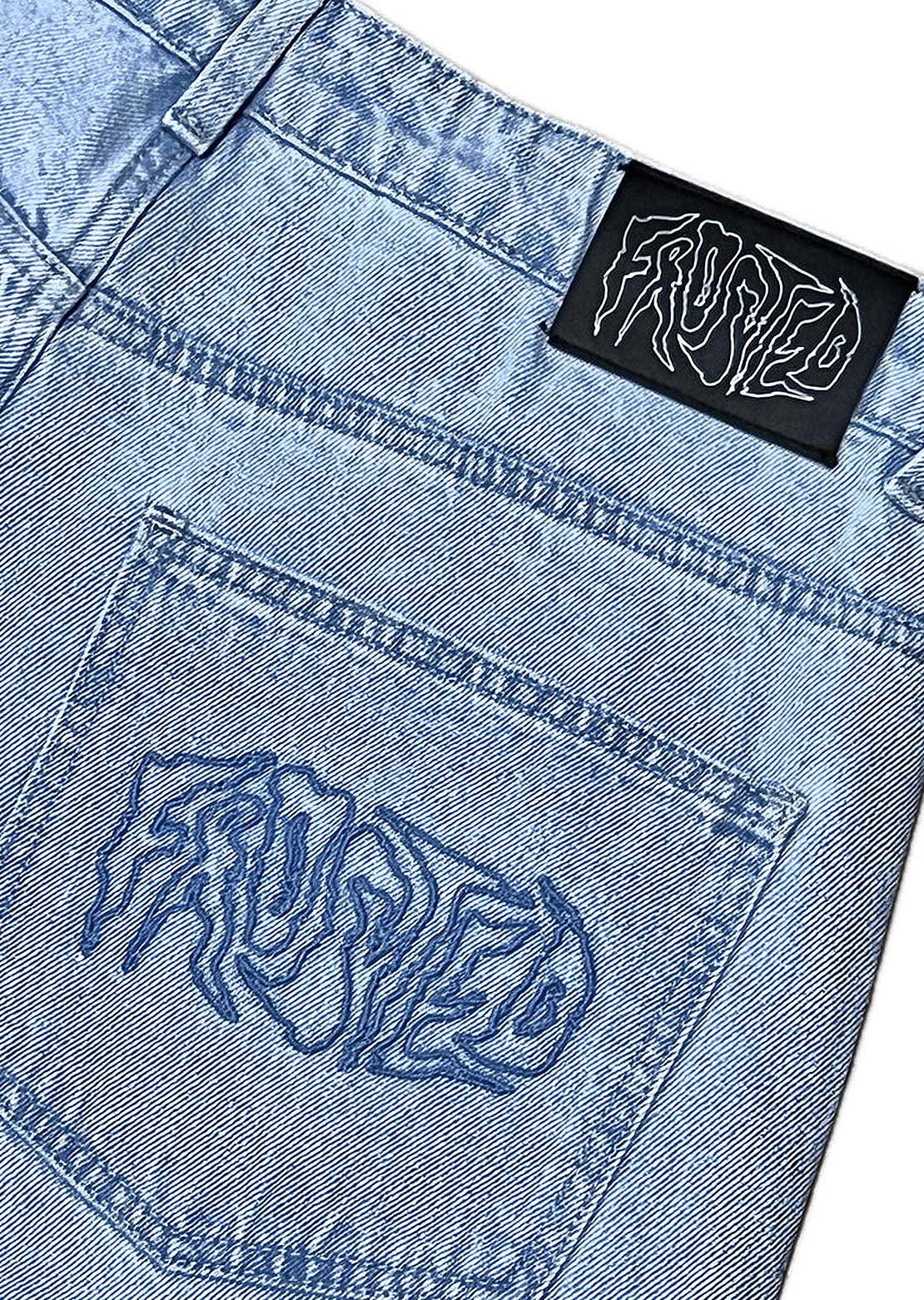 Frosted Unisex Wavy Classic Pants