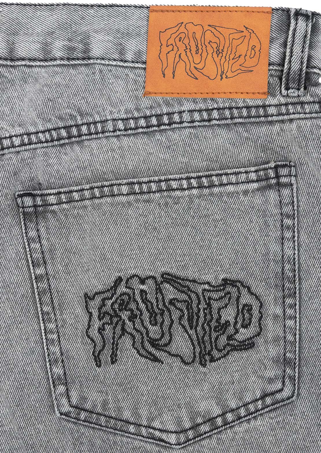 Frosted Unisex Wavy Shorts