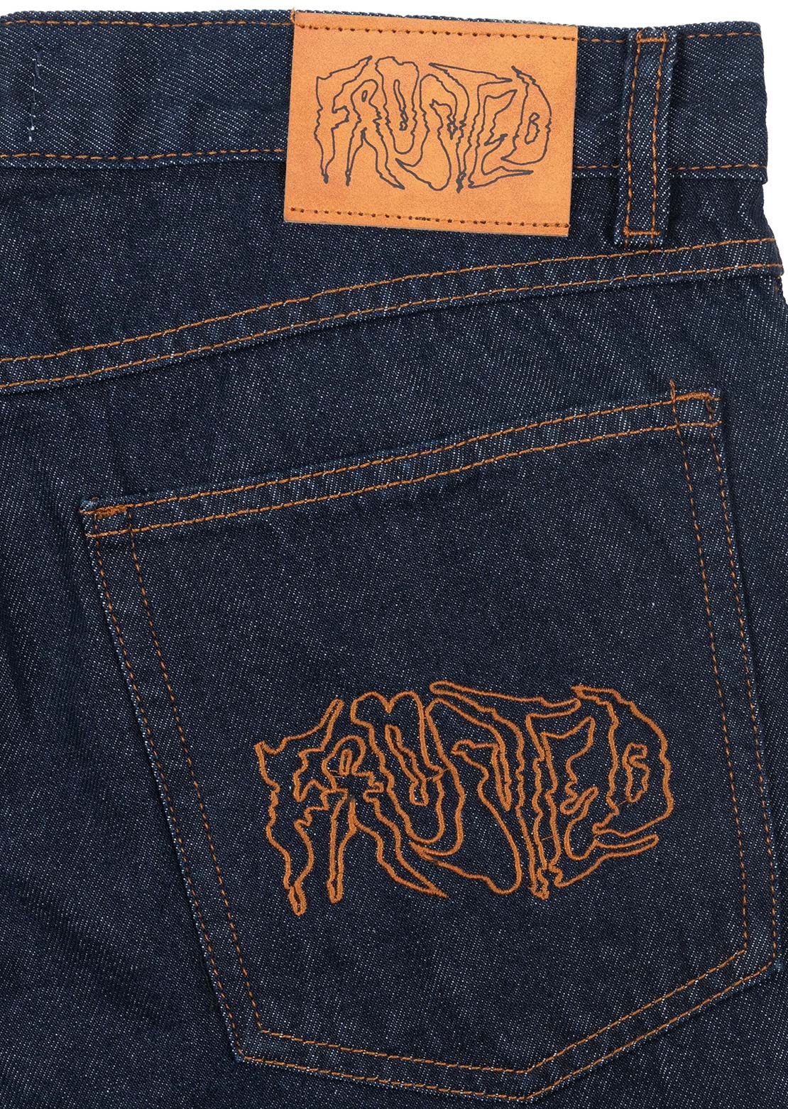 Frosted Unisex Wavy Shorts