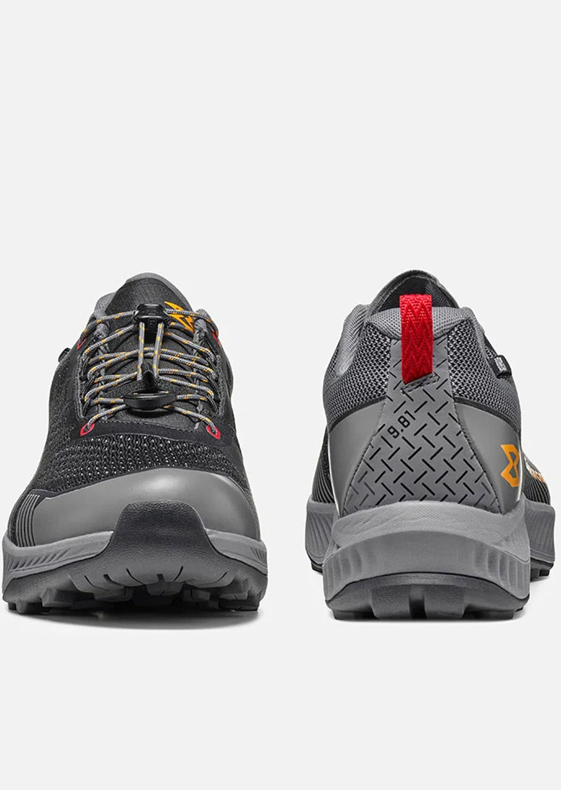 Garmont Men's Pulse Waterproof Hiking Shoes Black/Garmont Orange