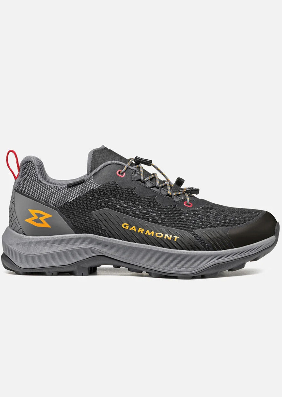 Garmont Men's Pulse Waterproof Hiking Shoes Black/Garmont Orange