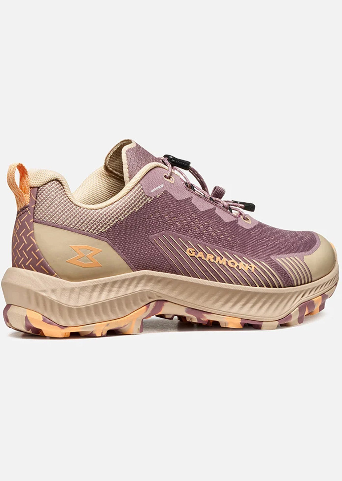 Garmont Women's Pulse Waterproof Hiking Shoes Twilight Rose/Smoke Beige
