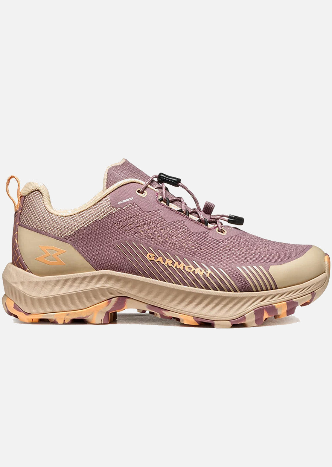 Garmont Women's Pulse Waterproof Hiking Shoes Twilight Rose/Smoke Beige