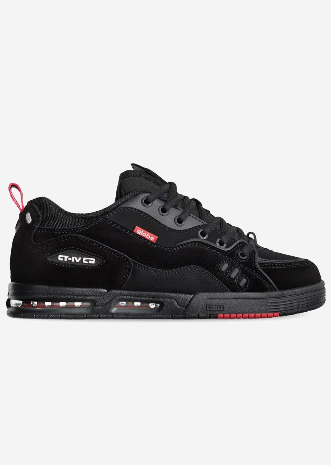 Globe Men's CT-4 Shoes Black Suede