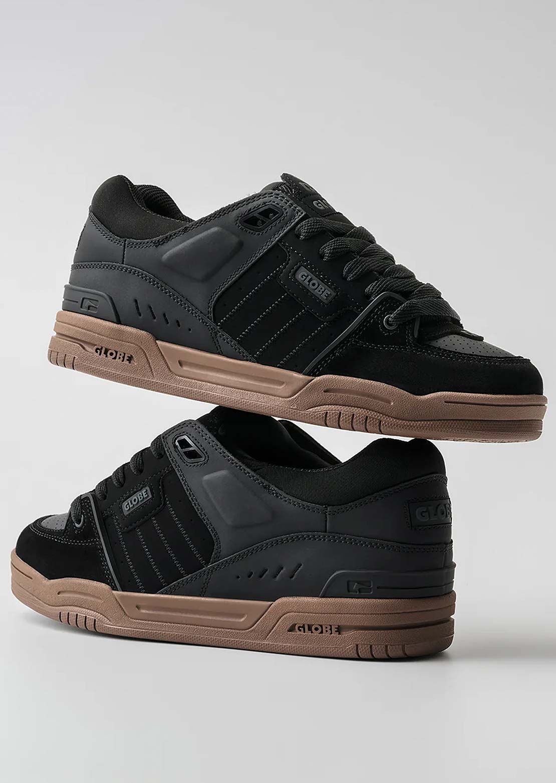 Globe Men's Fusion Shoes Black/Tobacco Gum