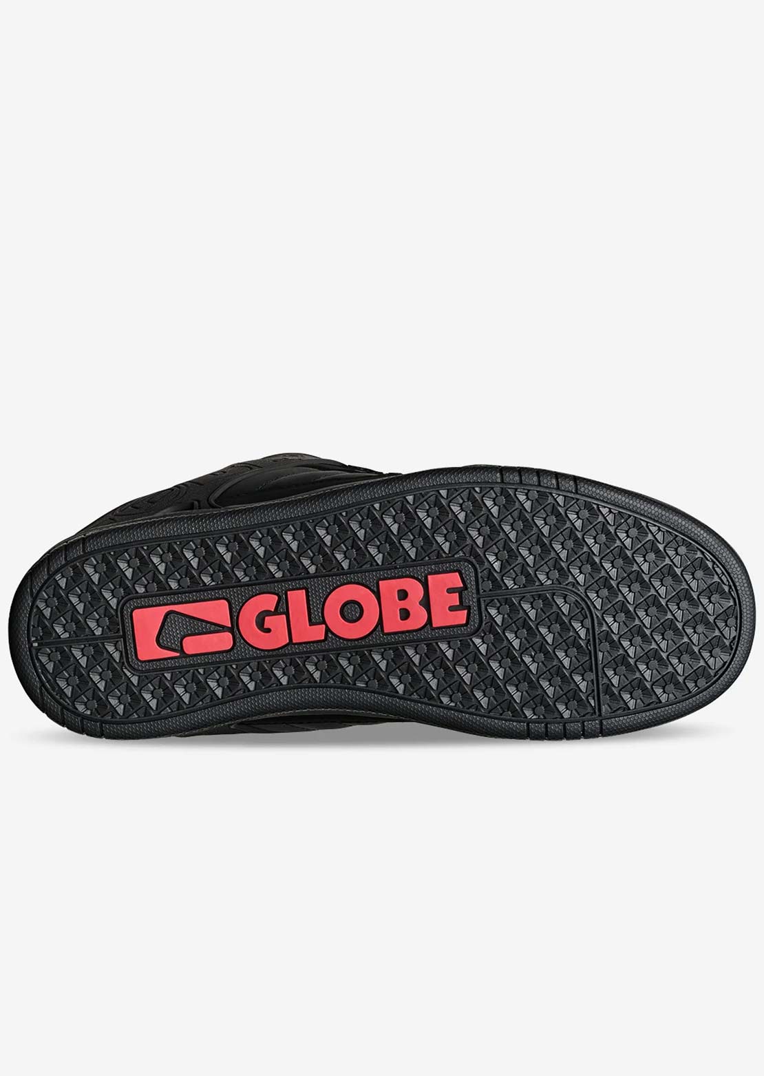 Globe Men's Tilt Shoes Black/Red/Tartan