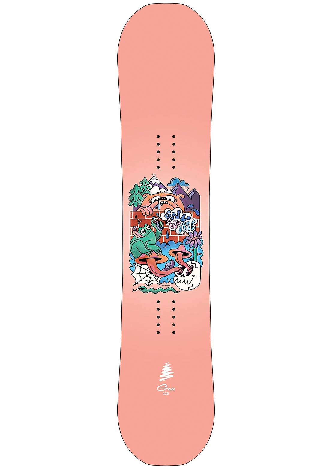 GNU Junior Playdate Grom Snowboard Package