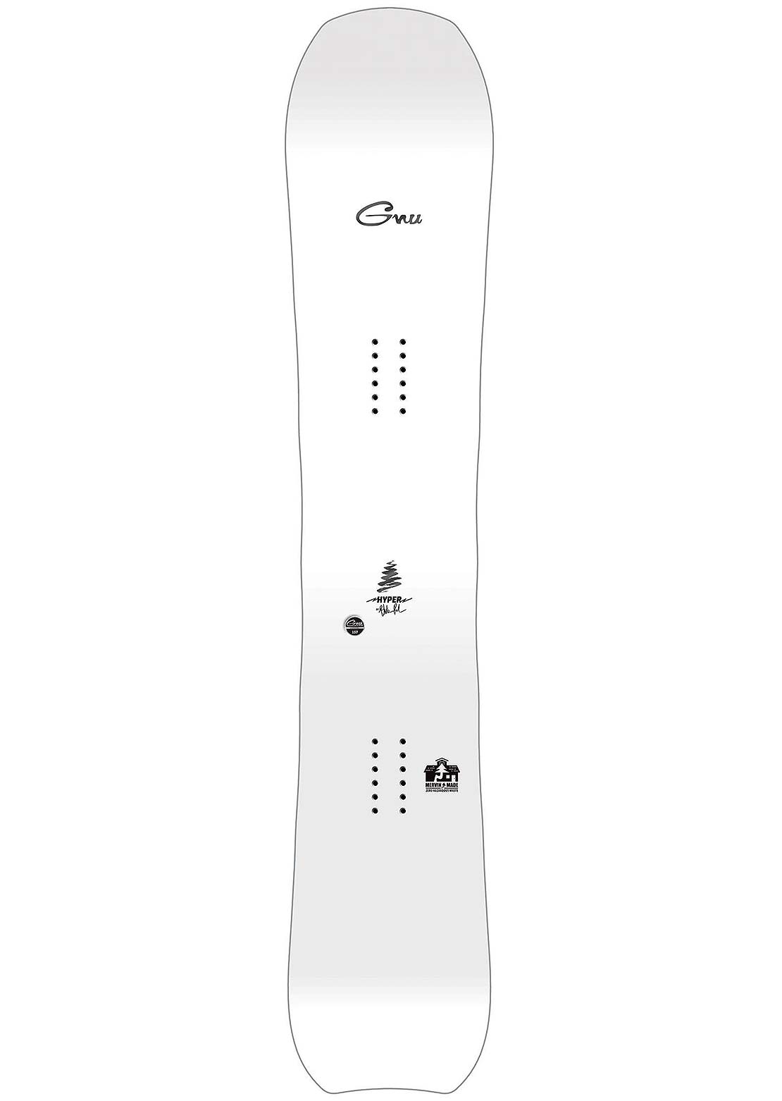 GNU Men&#39;s Hyper B-Grade Snowboard