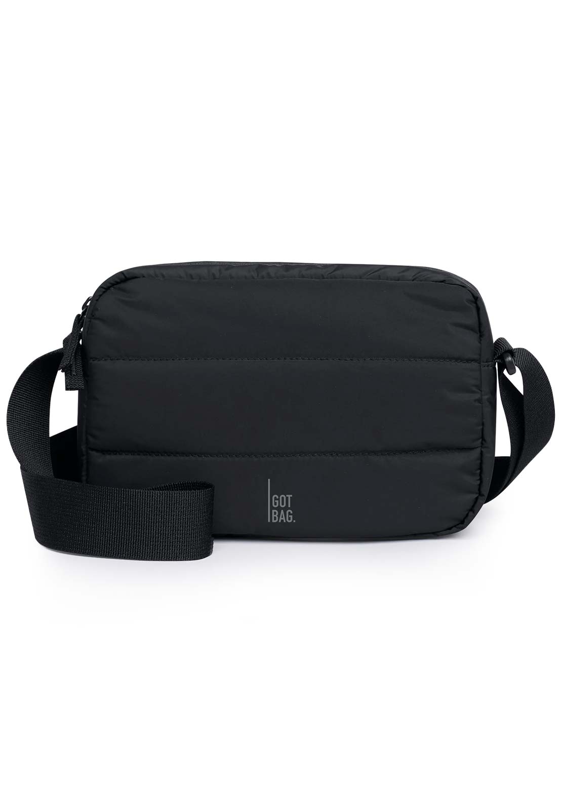 Got Bag Unisex Puffer Crossbody Bag Black
