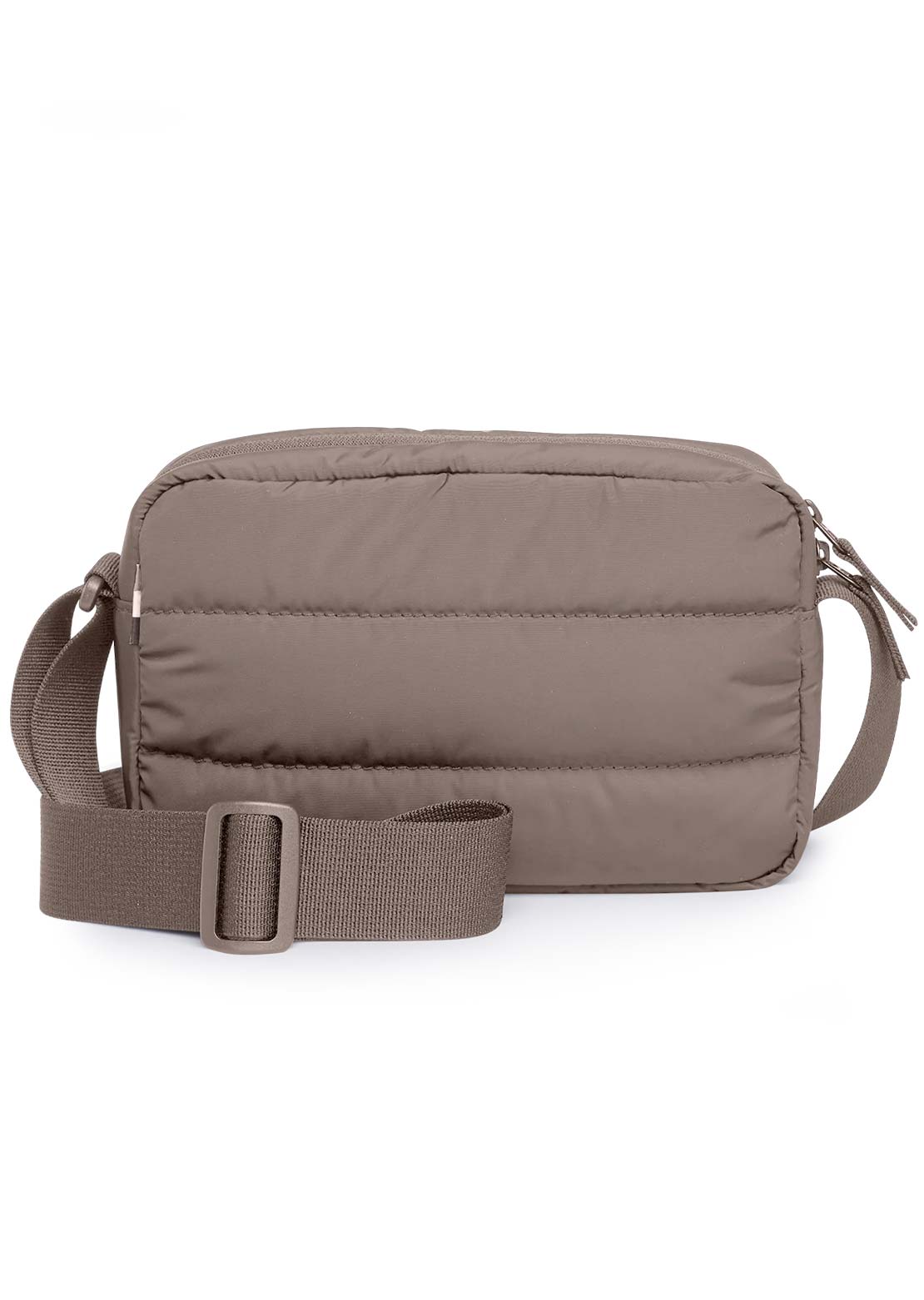 Got Bag Unisex Puffer Crossbody Bag Oyster Mono