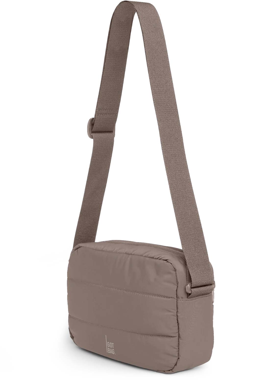 Got Bag Unisex Puffer Crossbody Bag Oyster Mono