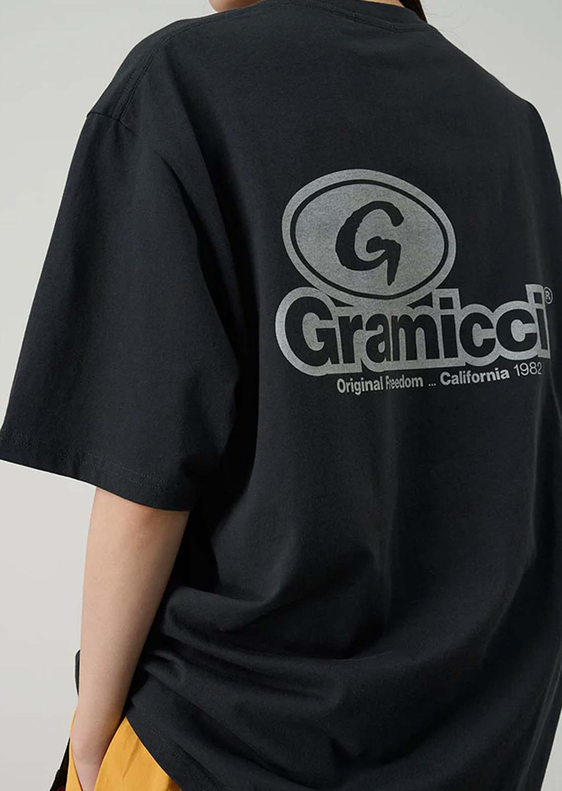 Gramicci Men's '82 T-Shirt Vintage Black