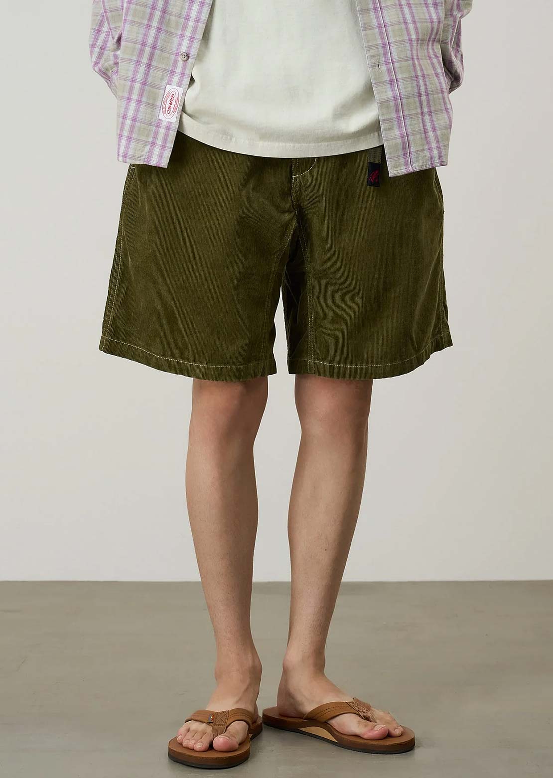 Gramicci Men's Corduroy G-Shorts Olive