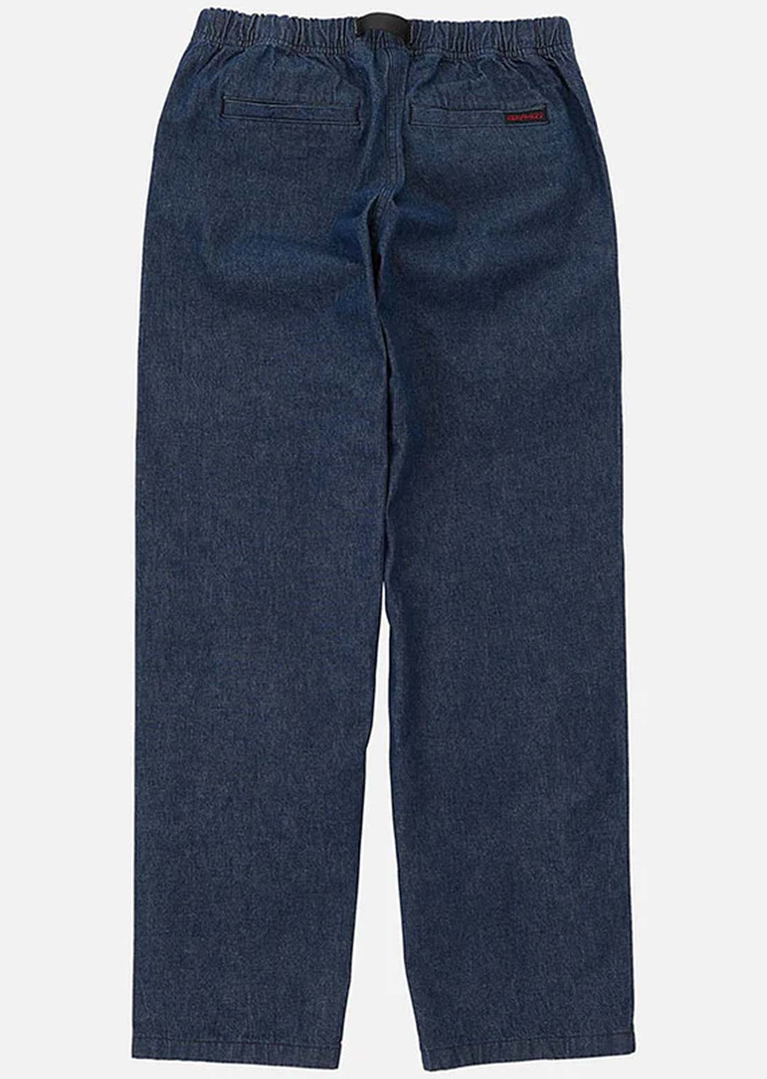 Gramicci Men's Denim Straight Fit Pants Rinsed Indigo
