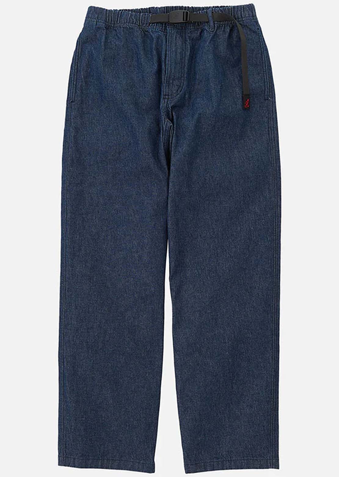 Gramicci Men's Denim Straight Fit Pants Rinsed Indigo