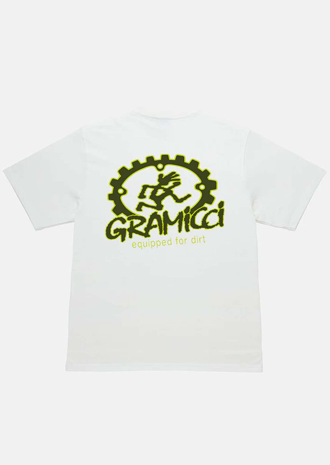 Gramicci Men's Equipped For Dirt T-Shirt White