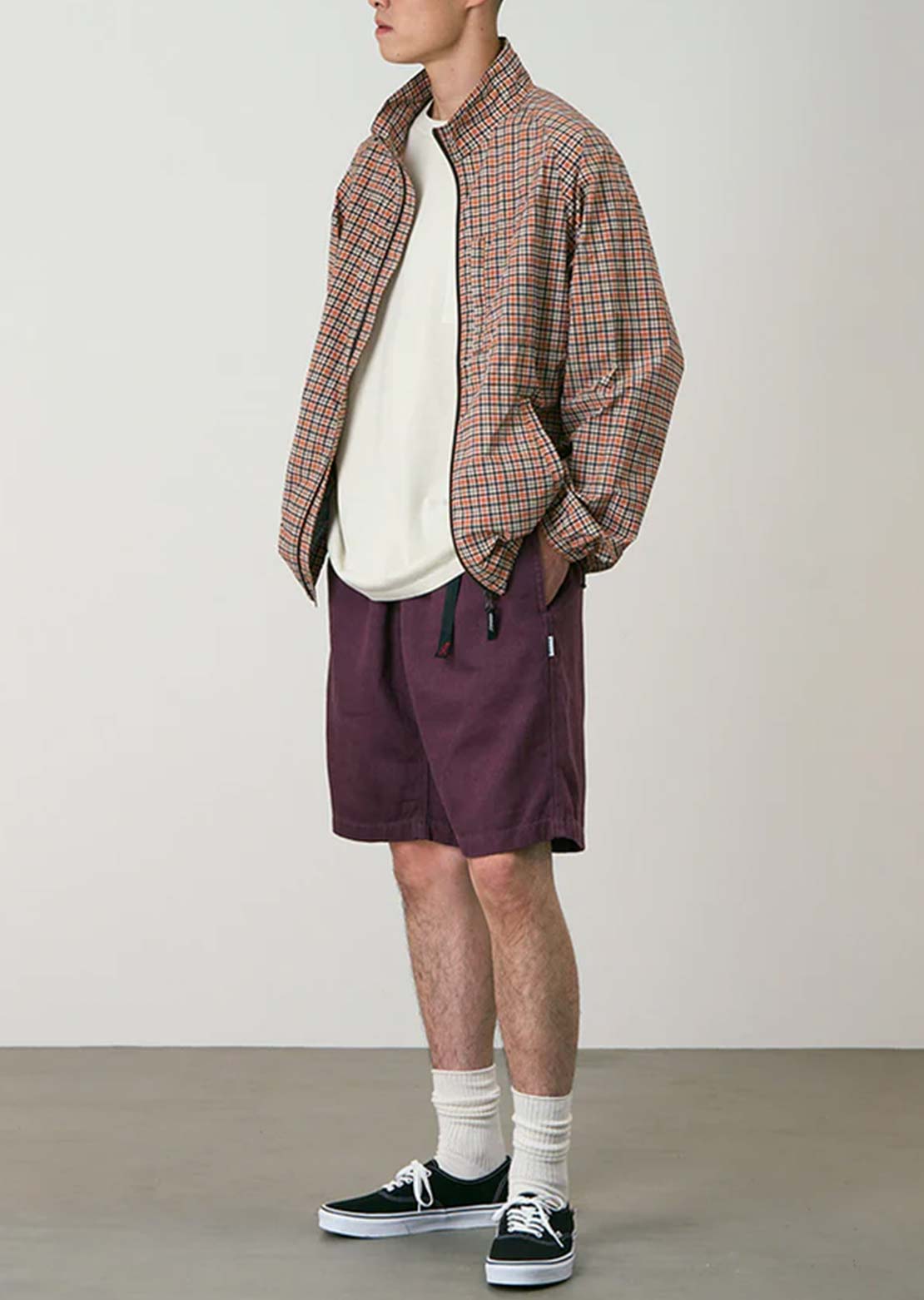 Gramicci Men's Hemp G-Shorts Deep Purple