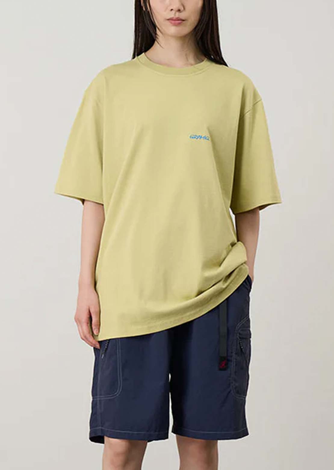 Gramicci Men's Ice Sculpture T-Shirt Lime