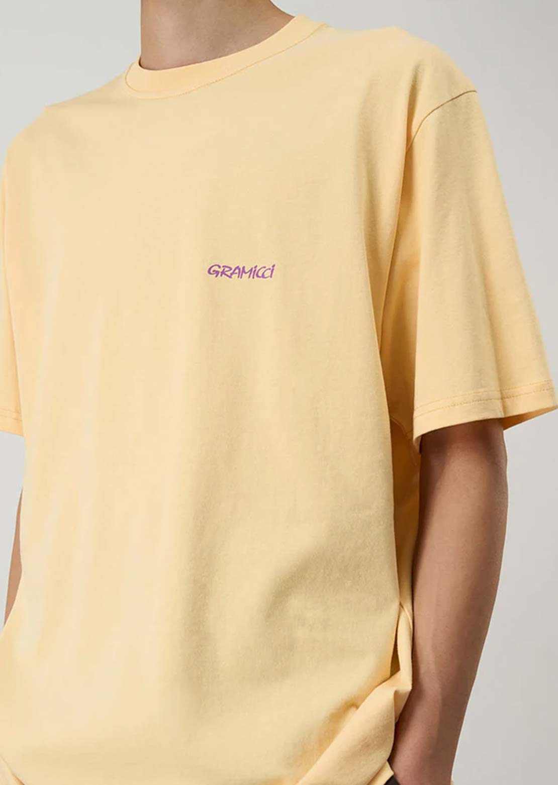Gramicci Men's Ice Sculpture T-Shirt Mango