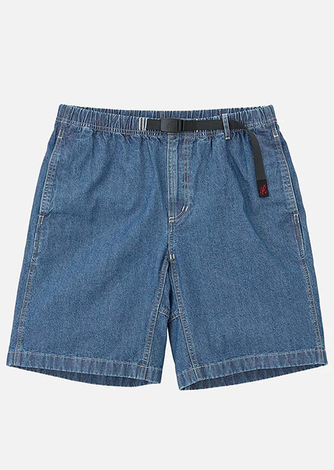 Gramicci Men's Japanese Chambray Shorts Blue