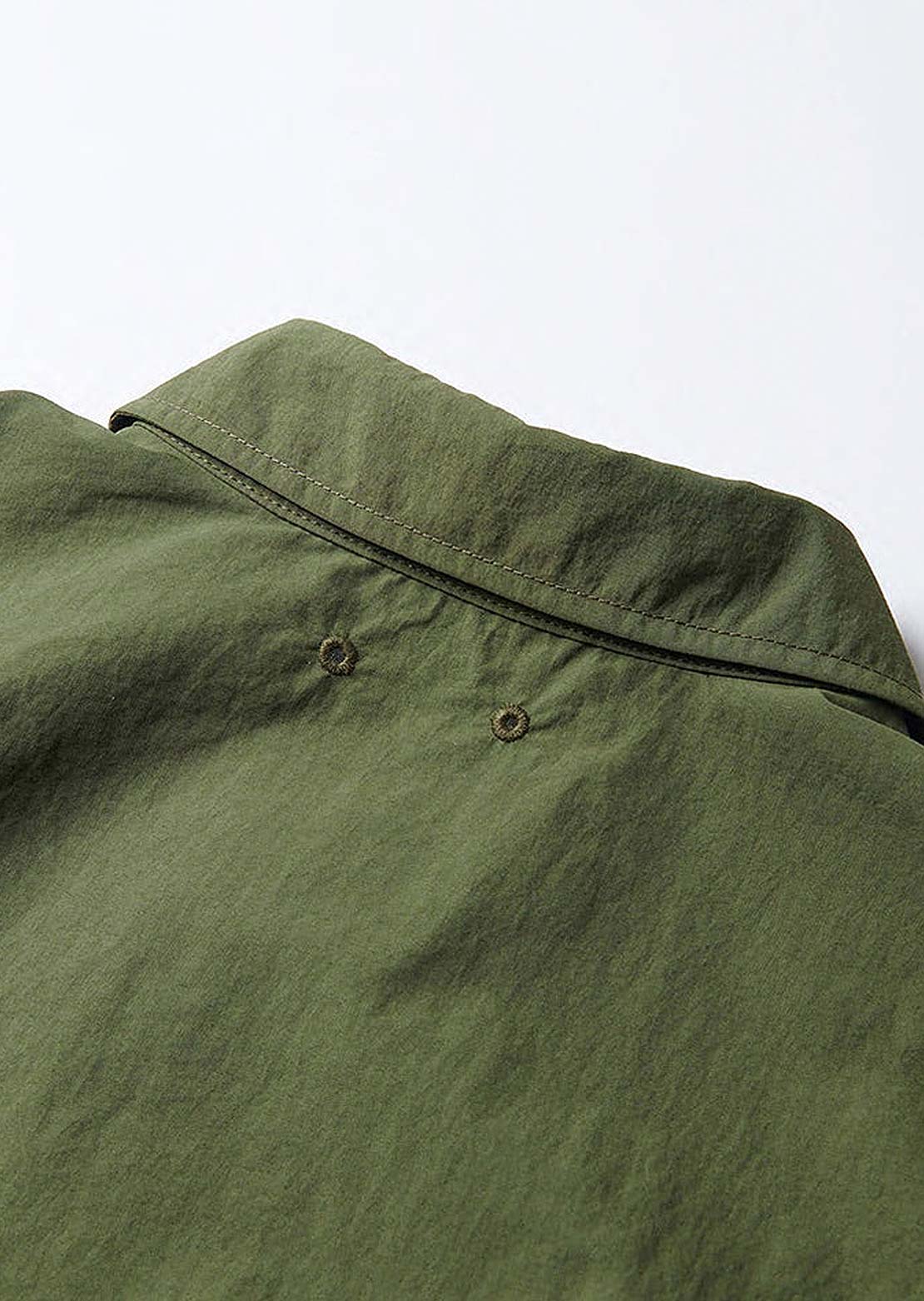 Gramicci Men&#39;s Nylon Brentwood Button Up Shirt Olive
