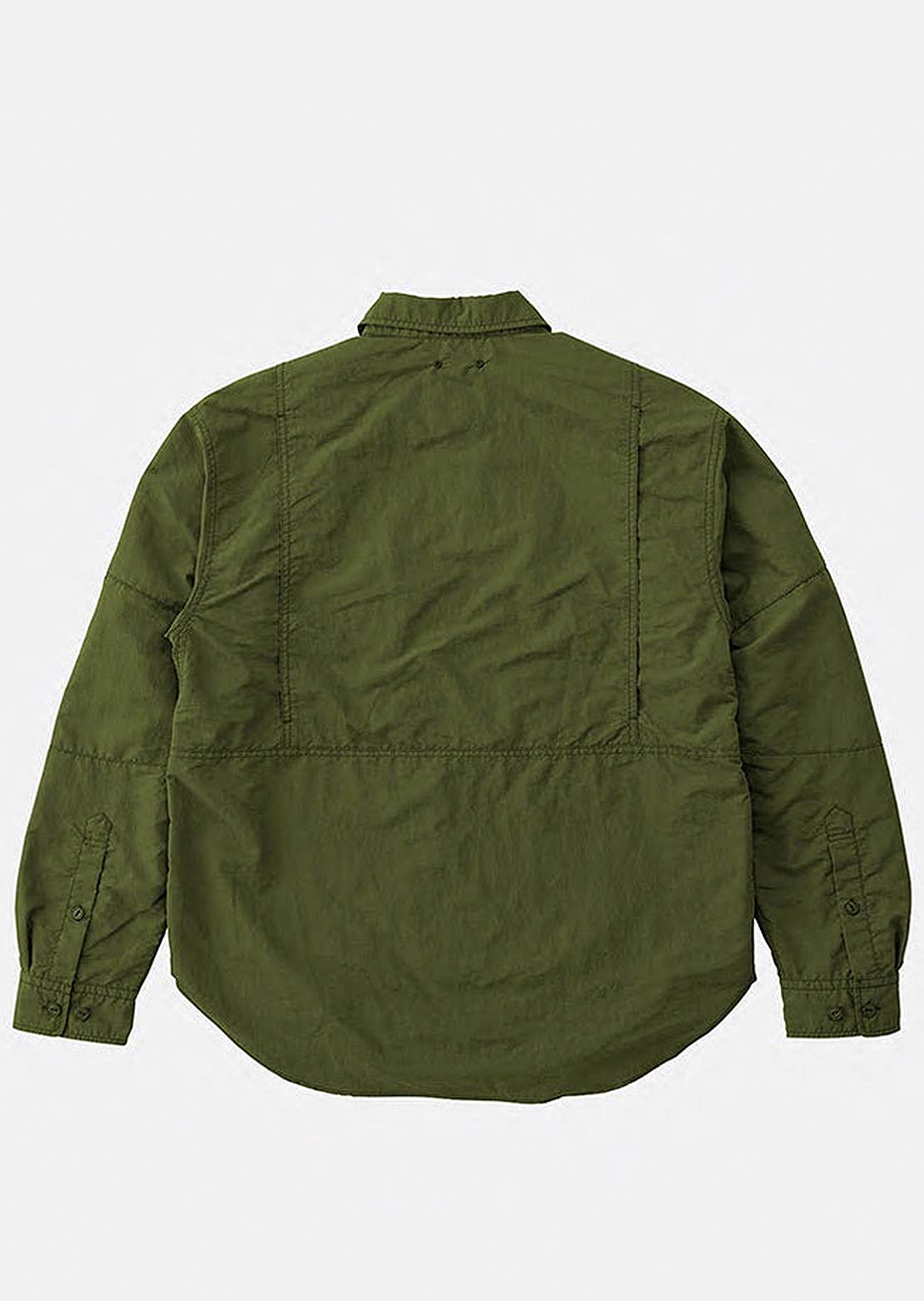 Gramicci Men&#39;s Nylon Brentwood Button Up Shirt Olive