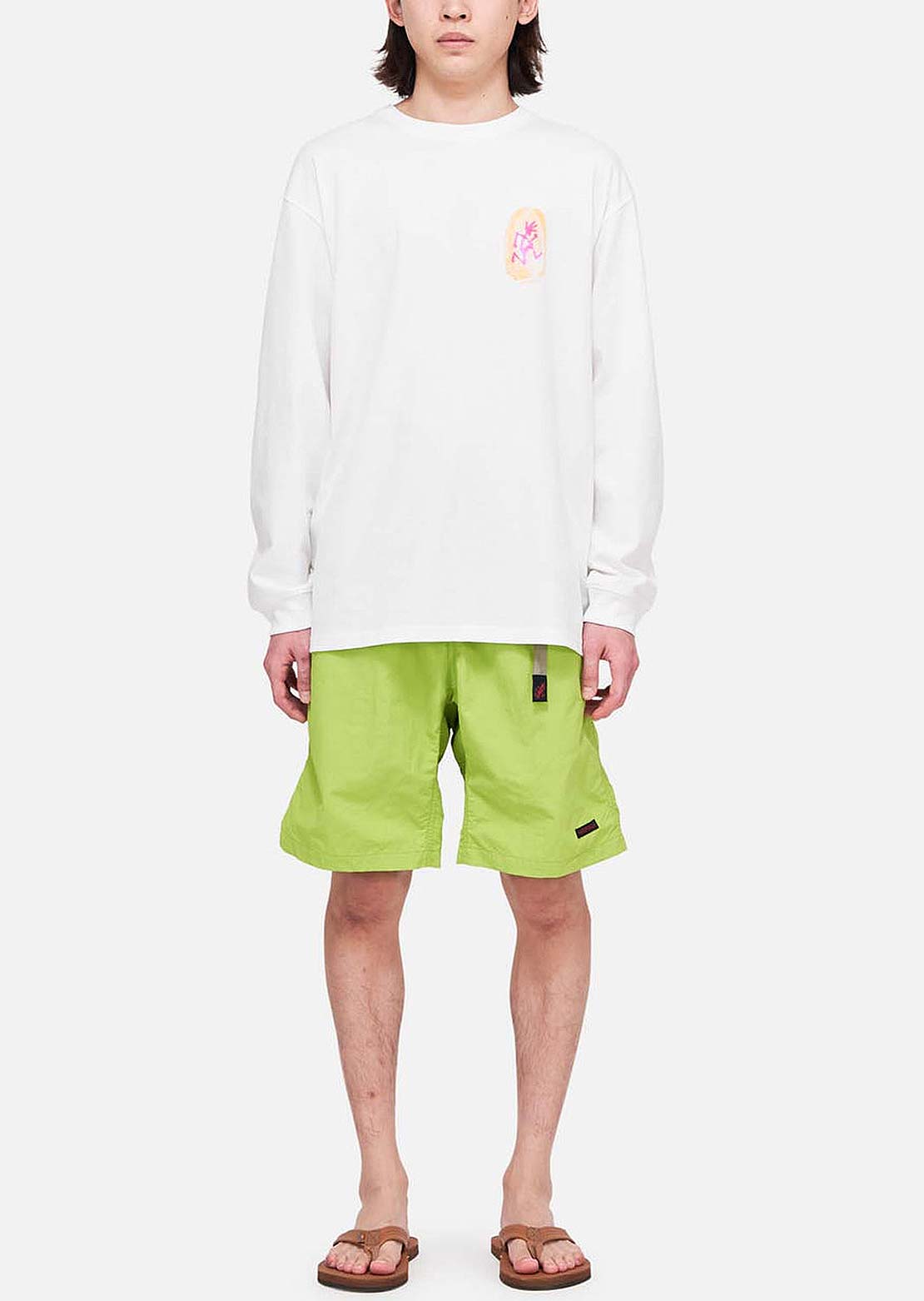 Gramicci Men&#39;s Nylon Packable G-Shorts Kiwi