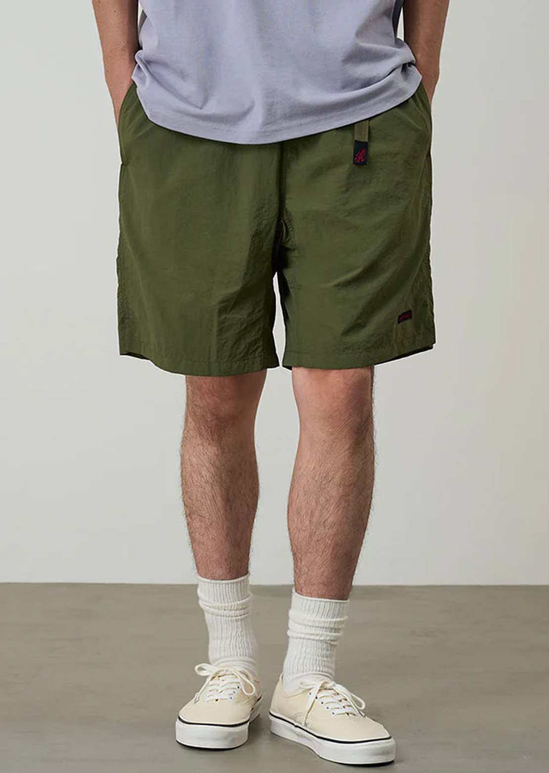 Gramicci Men's Nylon Packable G-Shorts Olive