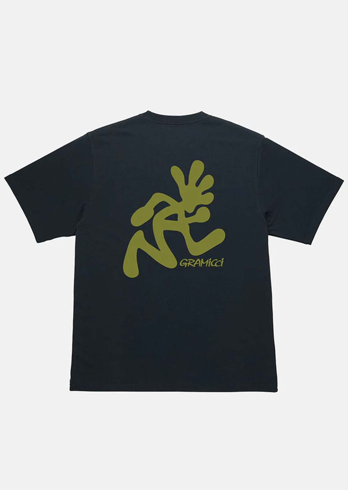 Gramicci Men's Running Man T-Shirt Vintage Black