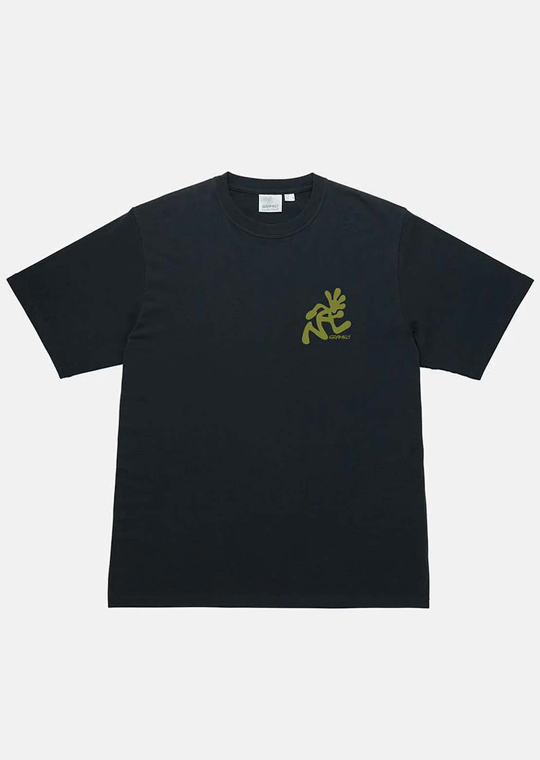 Gramicci Men's Running Man T-Shirt Vintage Black