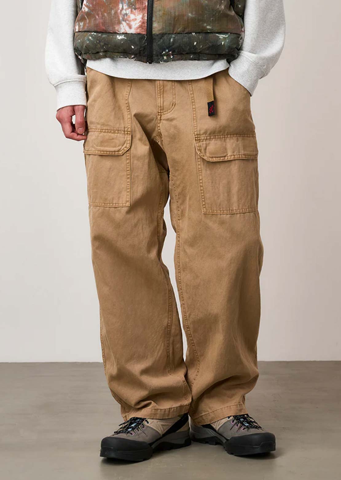 Gramicci Unisex Canvas EQT Pants Sand
