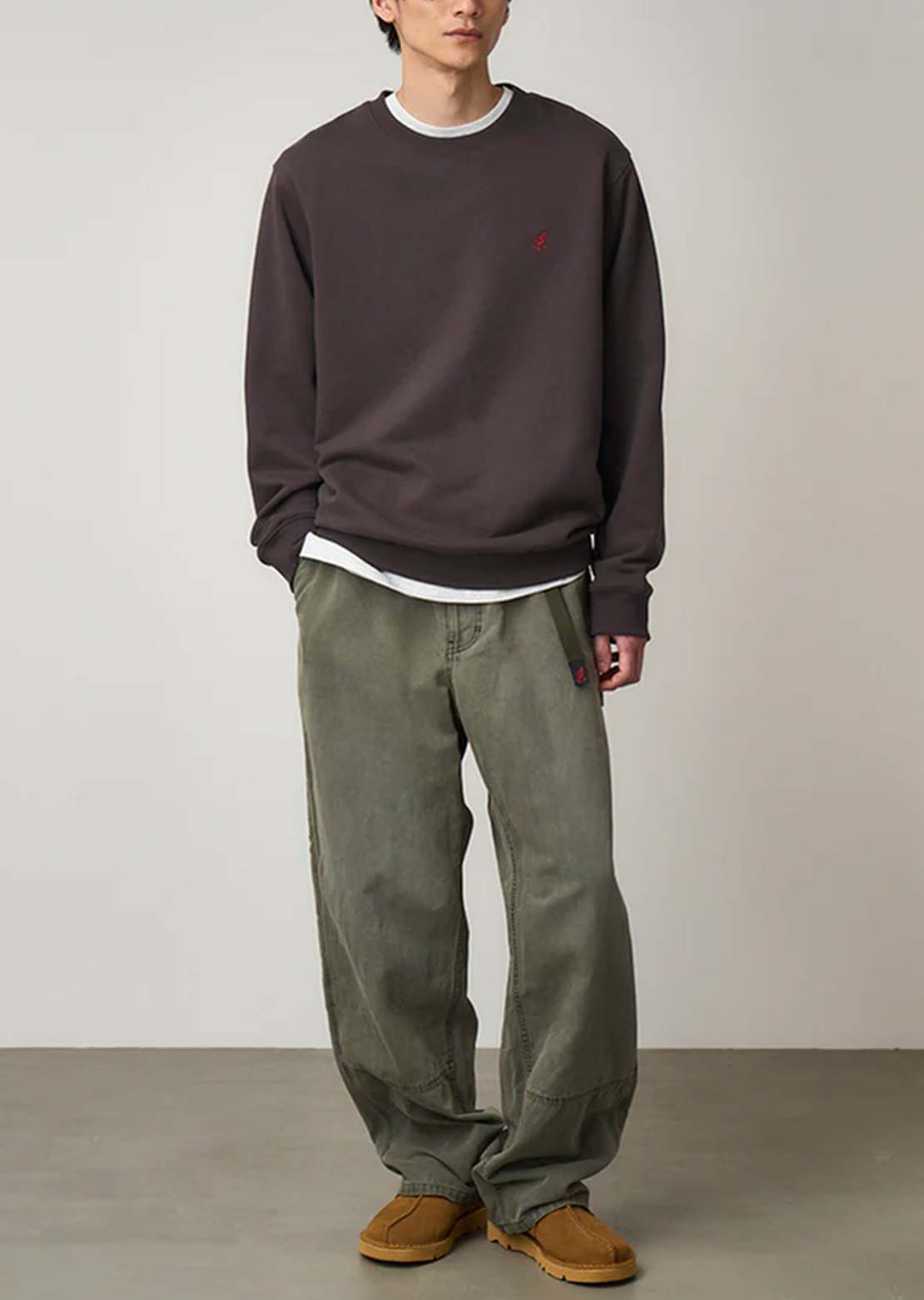 Gramicci Unisex Canvas Work Pants Dusk Aged