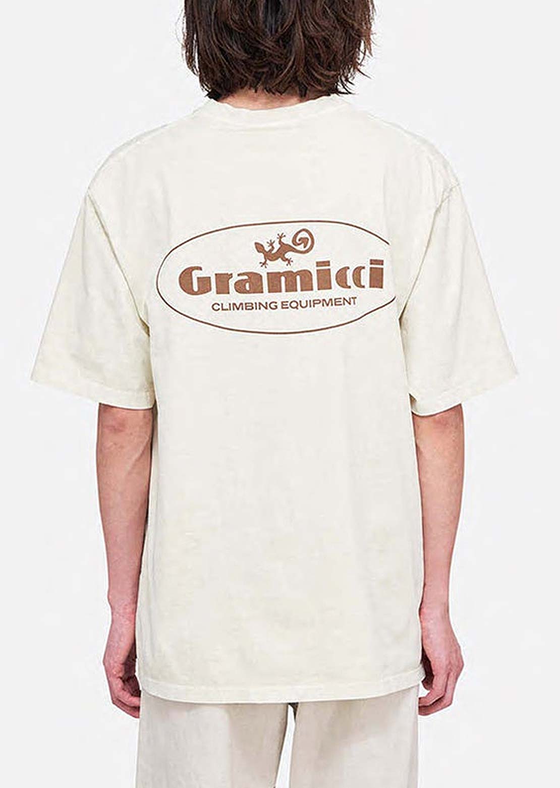 Gramicci Unisex Climbing Equipment T-shirt Natural Pigment