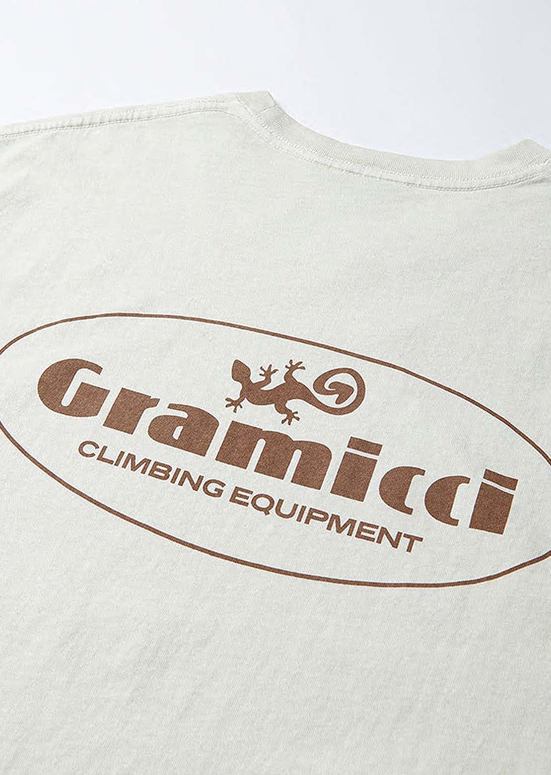 Gramicci Unisex Climbing Equipment T-shirt Natural Pigment