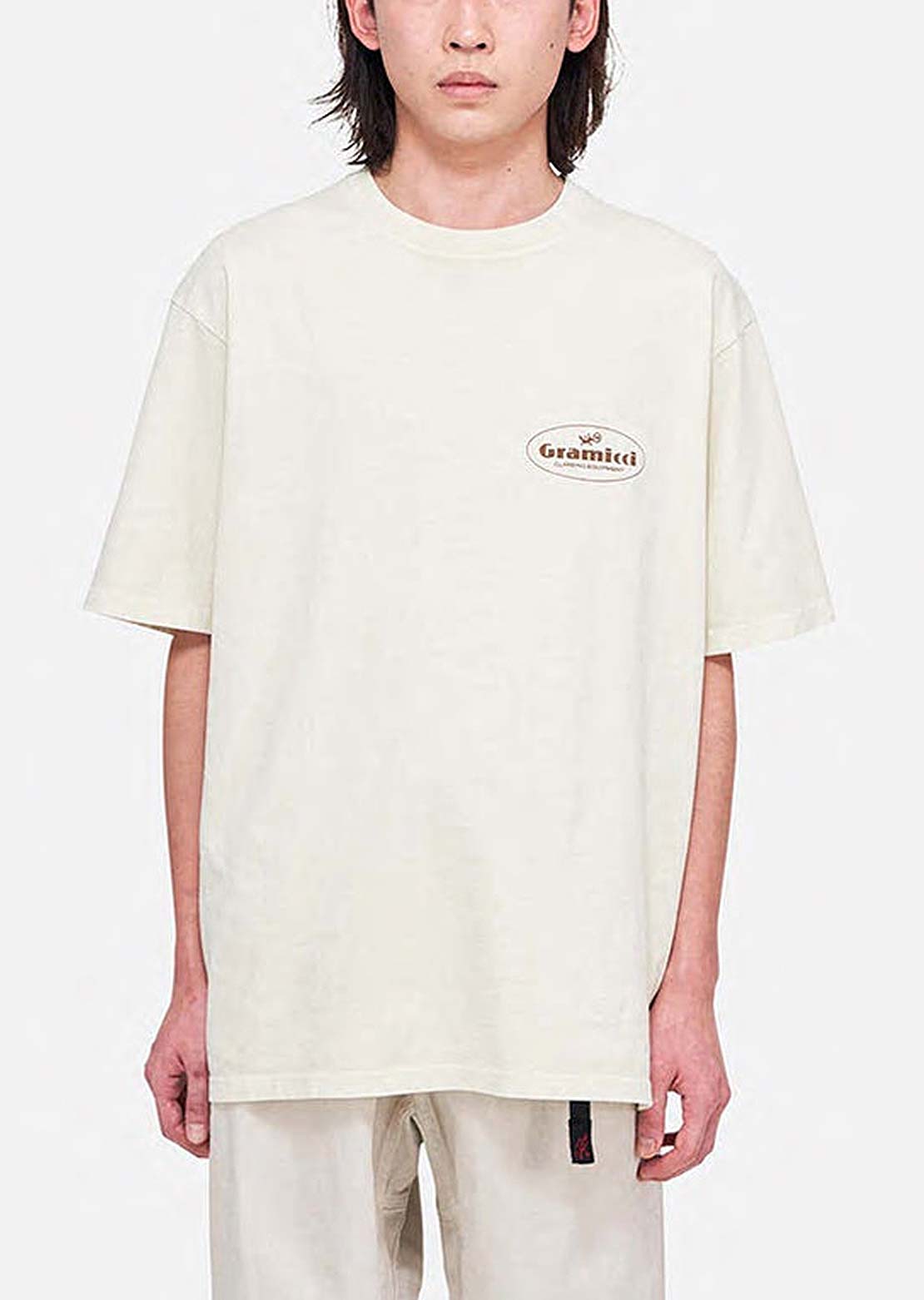 Gramicci Unisex Climbing Equipment T-shirt Natural Pigment